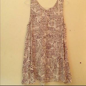 BB Dakota Printed Swing Dress Medium